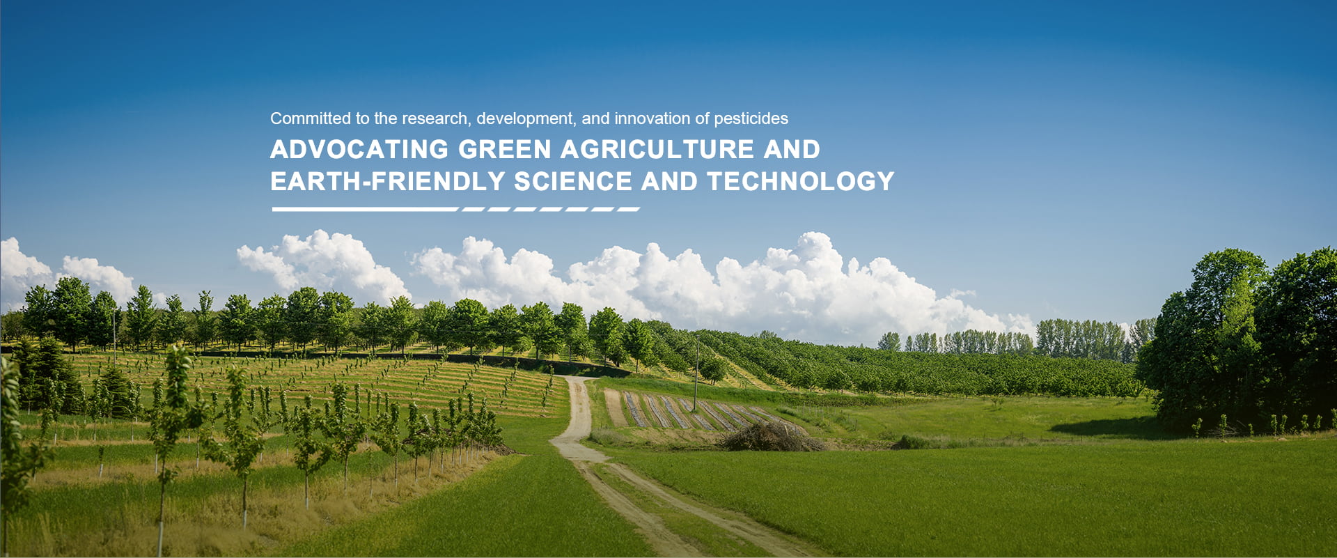 Advocating green agriculture and  earth-friendly science and technology